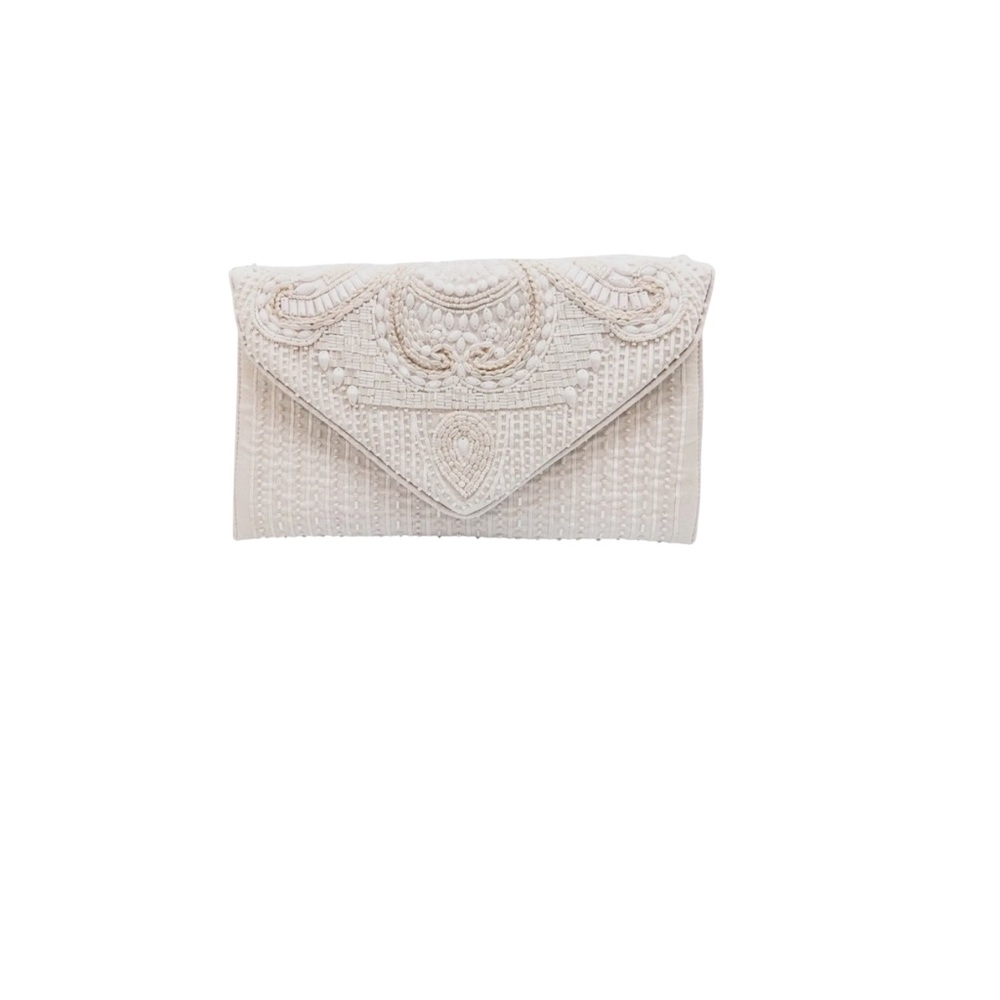 Elegant Cream Clutch